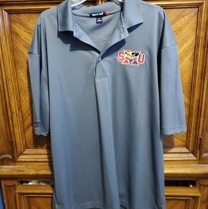 Saint Xavier University XL grey collar shirt